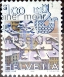 Stamps Switzerland -  Intercambio 0,30 usd 1 fr. 1982