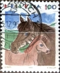 Stamps Switzerland -  Intercambio 0,80 usd 100 cent. 1993