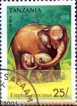 Stamps Tanzania -  Intercambio agm2 0,90 usd  25 sh. 1991. 