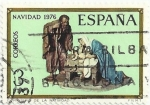 Stamps Spain -  (169) NAVIDAD 1976. CONGRESO INTERNACIONAL BELENÍSTICO. MISTERIO DE LA NATIVIDAD. EDIFIL 2368