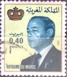 Stamps Morocco -  Intercambio nf4b 0,20 usd  40 cent. 1981