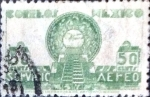 Stamps Mexico -  Intercambio 0,20 usd 50  cent. 1944