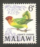 Sellos de Africa - Malawi -  96 - Pájaro