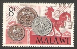 Stamps Africa - Malawi -  144 - Monedas