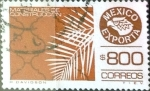 Stamps Mexico -  Intercambio 1,25 usd 800 p. 1987