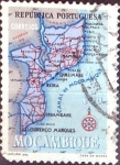 Sellos de Africa - Mozambique -  Intercambio 0,20 usd 50 cent. 1954