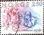 Sellos de Europa - Noruega -  Intercambio 0,20 usd 2,50 k. 1984