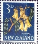 Stamps New Zealand -  Intercambio 0,20 usd 3 p. 1960