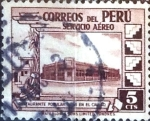 Stamps Peru -  Intercambio dm1g3 0,20 usd 5 cent. 1938