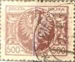 Sellos del Mundo : Europa : Polonia : Intercambio 0,20 usd 500 m. 1923