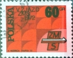 Stamps Poland -  Intercambio 0,20 usd 60 g. 1972