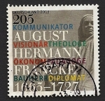 Stamps Germany -  August Hermann Francke
