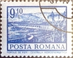 Stamps Romania -  Intercambio 0,20 usd 9,10 l. 1972