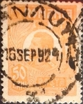 Stamps Romania -  Intercambio 0,25 usd 50 b. 1920