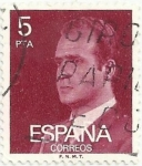 Stamps Spain -  SERIE BÁSICA JUAN CARLOS I. Ia SERIE FOSFORESCENTE. VALOR FACIAL 5 Pts. EDIFIL 2347P