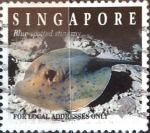 Stamps Singapore -  Intercambio 0,40 usd 20 cent. 1994