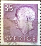 Stamps Sweden -  Intercambio 0,20 usd 35 o. 1961