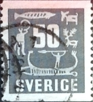 Stamps Sweden -  Intercambio 0,20 usd 50 o. 1954