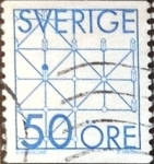 Stamps Sweden -  Intercambio 0,20 usd 50 o. 1983