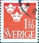 Stamps Sweden -  Intercambio 0,20 usd 1,70 k. 1951