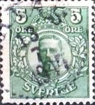 Sellos del Mundo : Europa : Suecia : Intercambio 0,20 usd 5 o. 1911