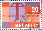 Stamps Switzerland -  Intercambio 0,20 usd 20 cent. 1958