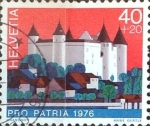 Stamps Switzerland -  Intercambio ma4xs 0,30 usd 40 + 20 cent. 1976