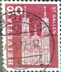 Stamps Switzerland -  Intercambio 0,20 usd 80 cent. 1960