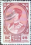 Stamps Thailand -  Intercambio 0,20 usd 25 s. 1962