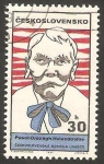 Stamps Czechoslovakia -   1725 - Pavol Orozagh Hviezdoslav, poeta eslovaco