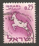 Stamps Israel -  195 - Capricornio, signo del Zodiaco