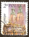 Stamps Poland -  Ciudad de Gniezno.