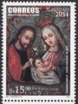 Stamps Bolivia -  Navidad 2014