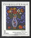 Stamps Czechoslovakia -  P.Matejka: Kytica 1947