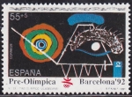 Stamps Spain -  Pre-Olimpica Barcelona 92