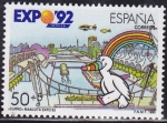 Stamps Spain -  Expo 92