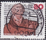 Stamps Germany -  Carl Maria Von Weber