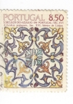 Stamps Portugal -  Cinco siglos de azulejos en Portugal. Azulejo portugués