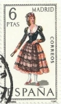 Stamps Spain -  TRAJES TÍPICOS REGIONALES. III GRUPO. Nº 31 MADRID. EDIFIL 1904