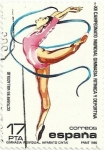 Stamps Spain -  XII CAMPEONATO MUNDIAL GIMNASIA RITMICA. EJERCICIO DE CINTA. EDIFIL 2811