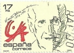 Stamps Spain -  PERSONAJES. VICENTE ALEIXANDRE. EDIFIL 2808