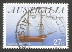 Stamps Australia -  811 - Barco H. M. Brick Supply