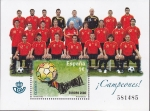 Sellos de Europa - Espaa -  HB - Seleccion Española de Futbol campeona de Europa 2008