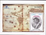 Stamps : Europe : Spain :  HB - V Centenario de la muerte de Cristobal Colon