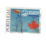 Stamps Portugal -  XX juegos olímpicos Montreal 1976