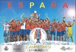 Stamps : Europe : Spain :  HB - España Campeones UEFA Euro 2012