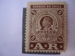 Stamps Chile -  Colón