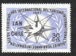 Sellos de America - Chile -  ITY emblema