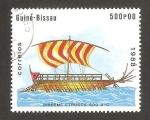 Stamps Africa - Guinea Bissau -  Nave birreme etrusca