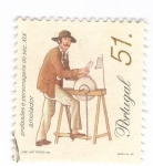 Stamps Portugal -  Profesiones del siglo XIX. Amolador